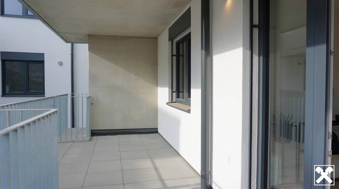 Loggia, hofseitig