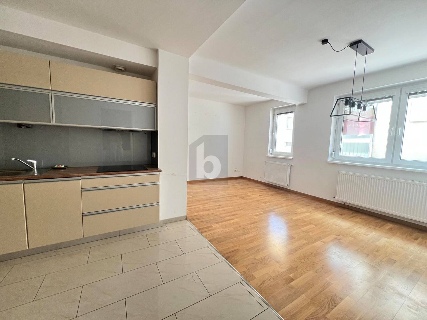 Bright Erdgeschosswohnung near Alte Donau with open kitchen