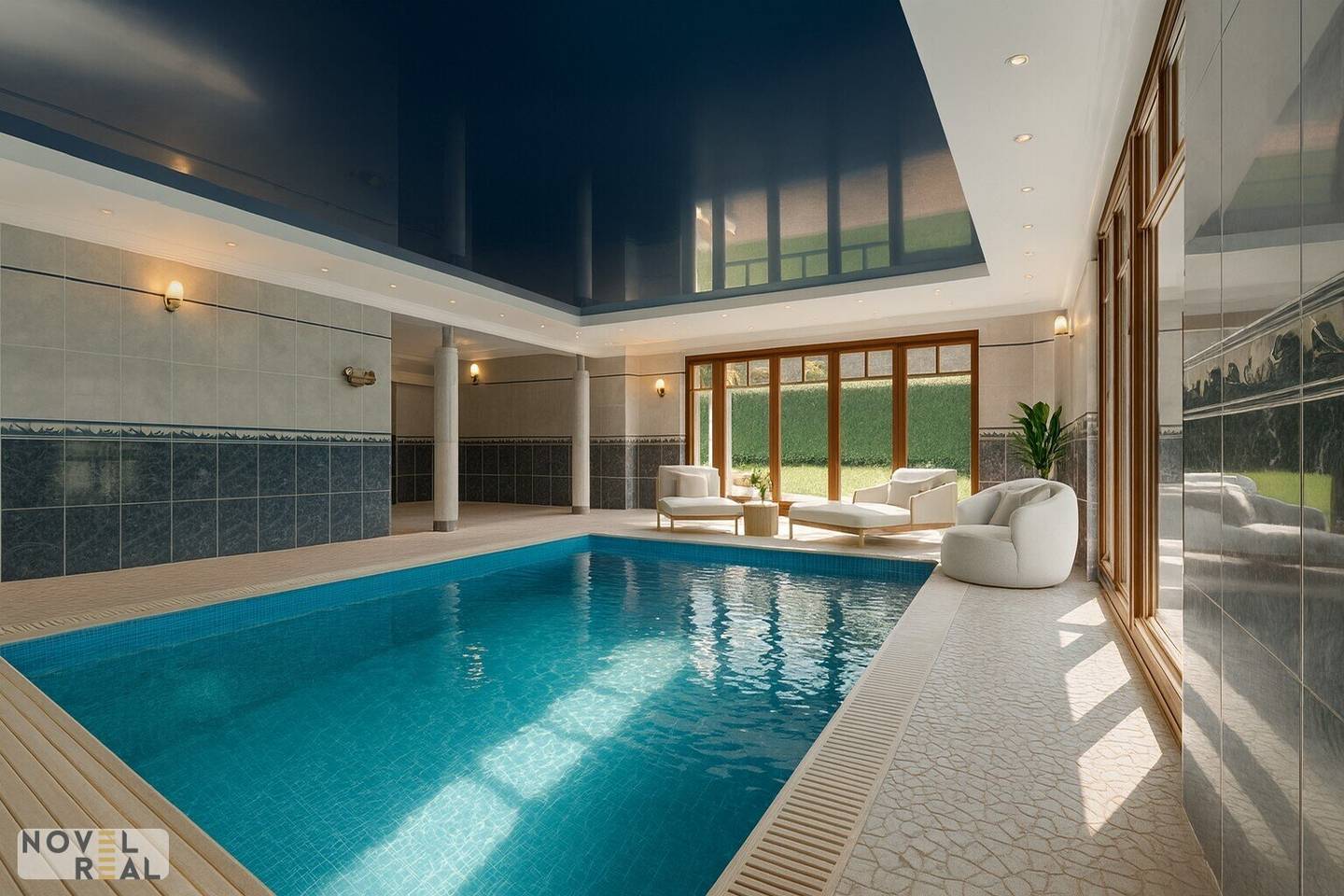 Exclusive dream residence near Vienna, elegance at the highest level in idyllic green surroundings