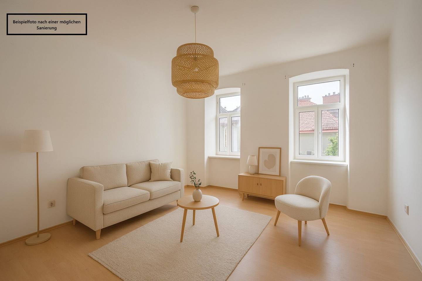 NEW two room apartment in an attractive location (in need of renovation)