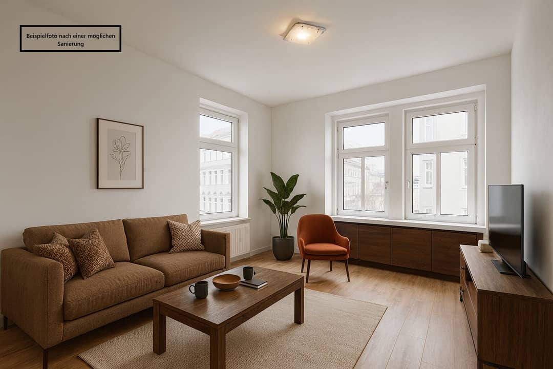 Altbauwohnung mit Lift adaptierbarem Grundriss