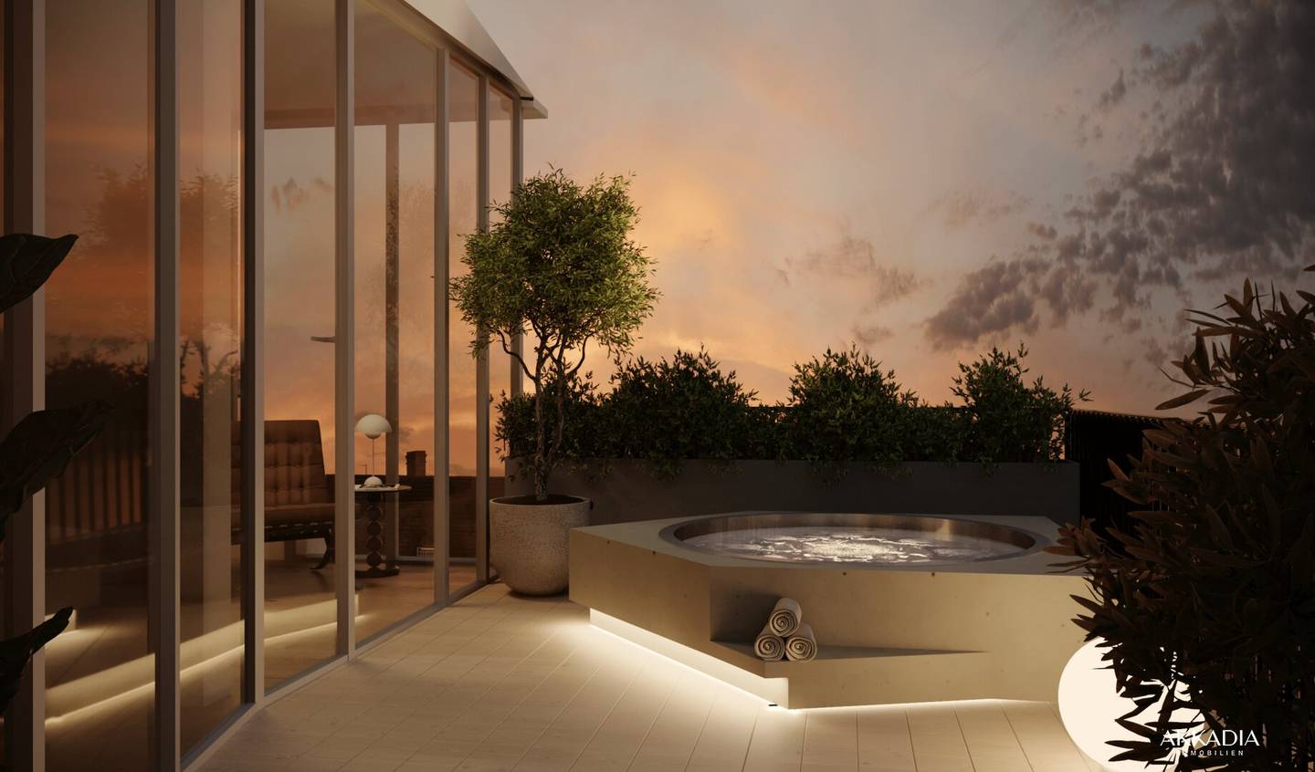 Apartment Top Floor New Build With Terrace