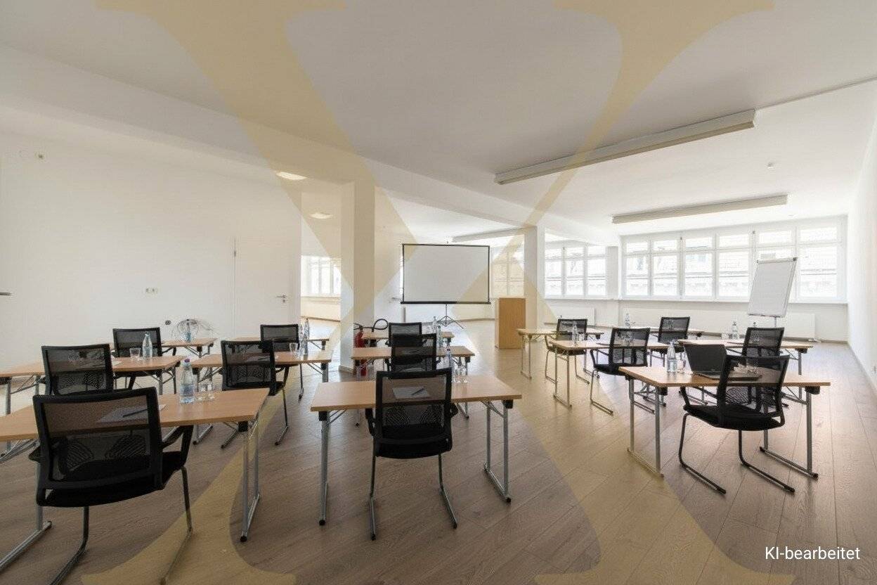 Bright office space with training room in Linz city center for rent