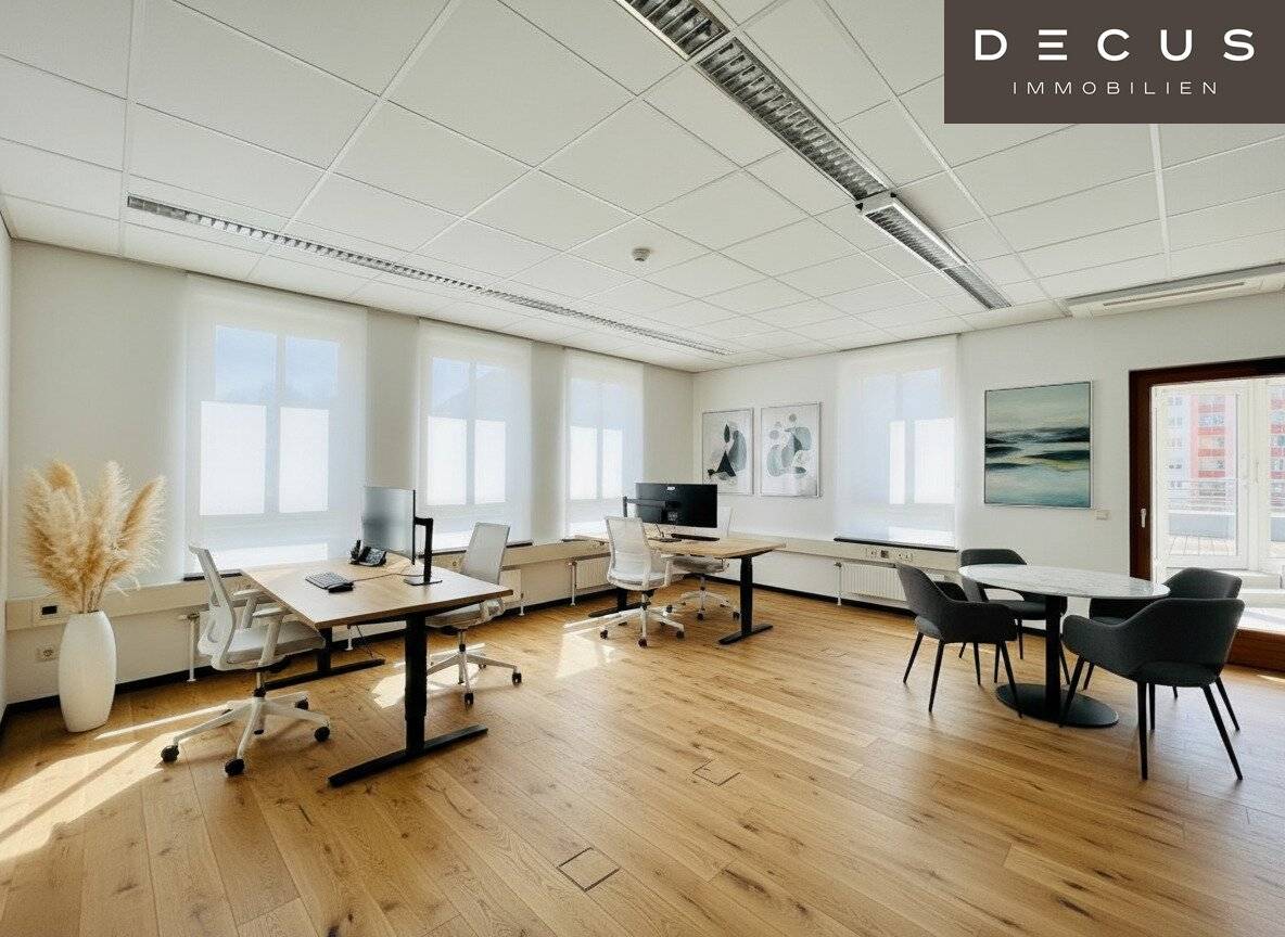 Near Traisenpark functional office space approximately 235 m² with terrace and winter garden available from January 2027