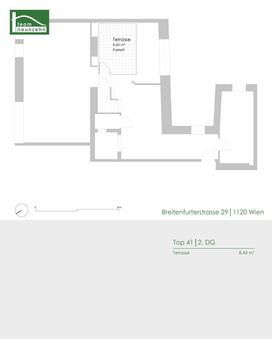 Panoramic View Apartment with Roof Terrace near U6 Meidling between Schönbrunn and Wienerberg - Newly renovated