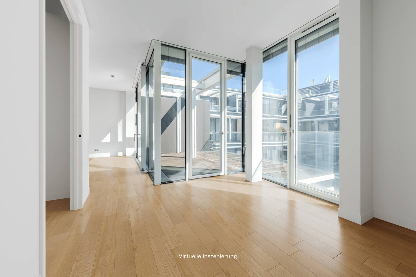 Wohnung am Stadtpark mit großer Terrasse