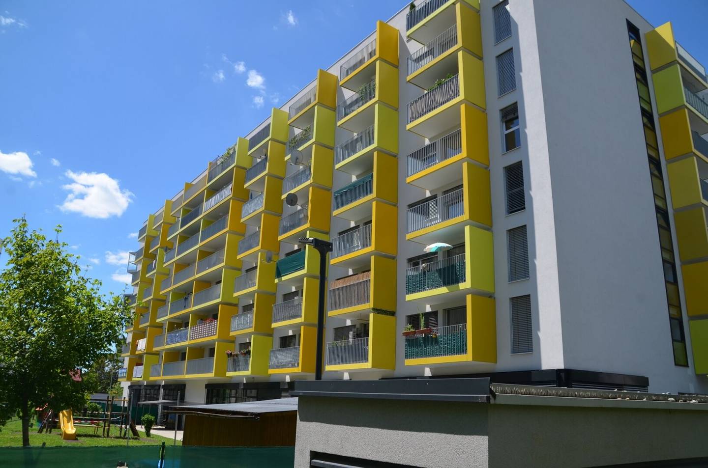 Apartment with loggia near university