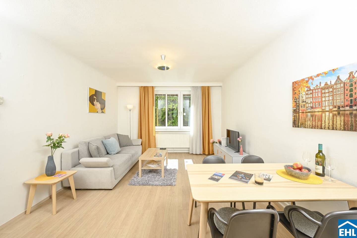 Wohnung mit Blick ins Grüne teilmöbliert