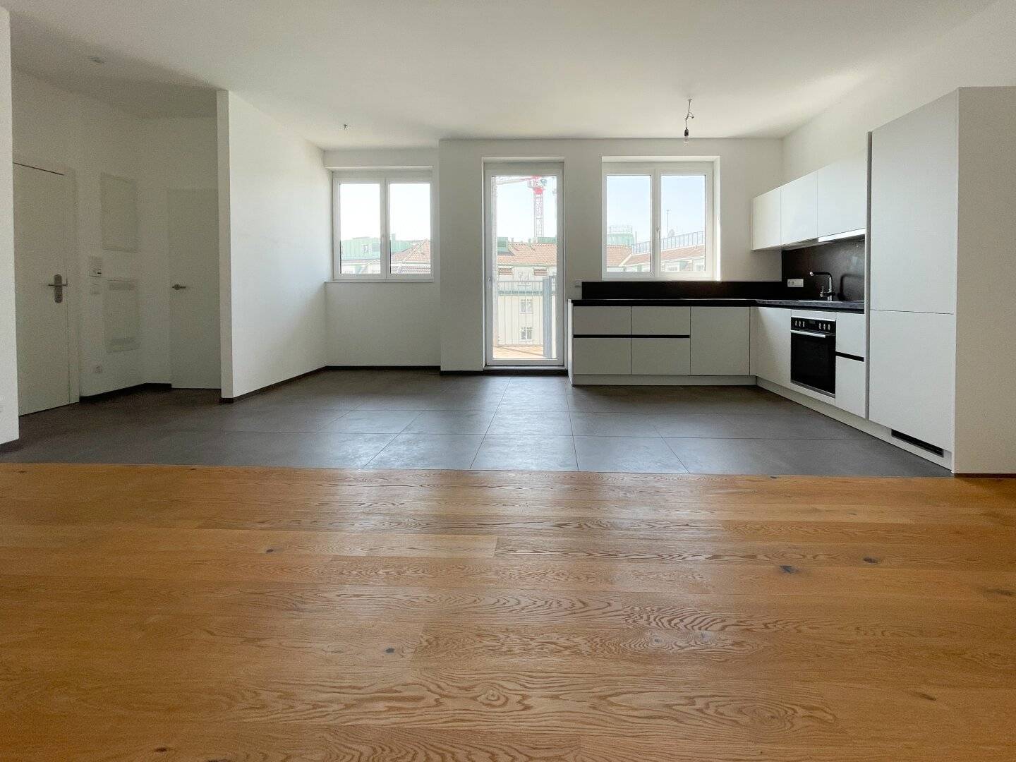 Dachgeschosswohnung nahe Naschmarkt Balkon