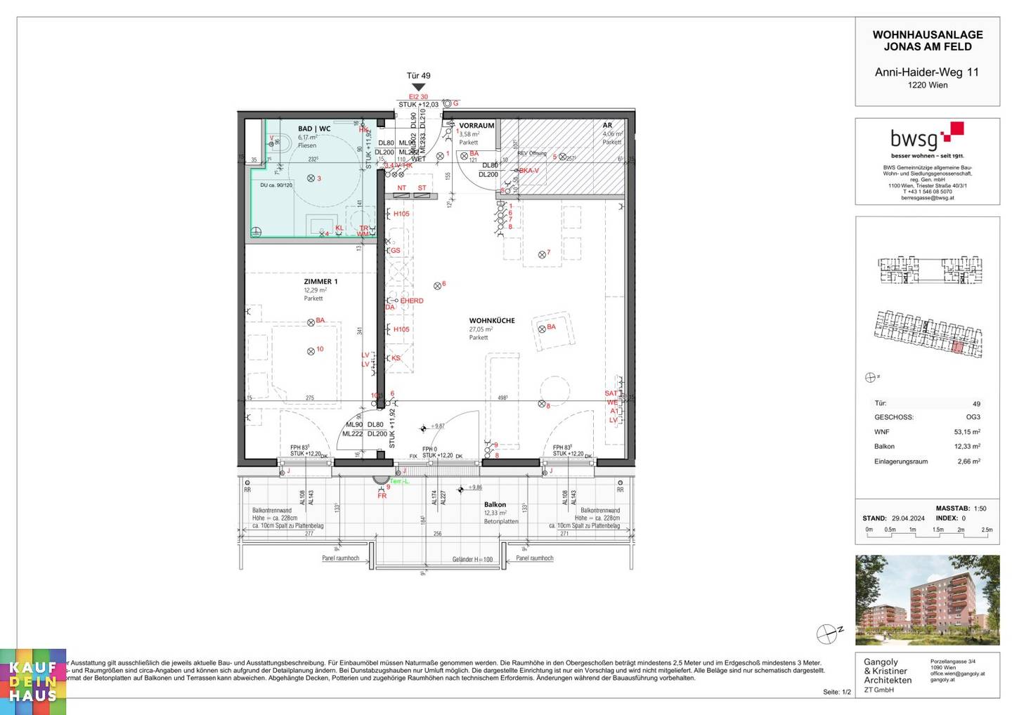 Apartment newbuild first occupancy near Badeteich