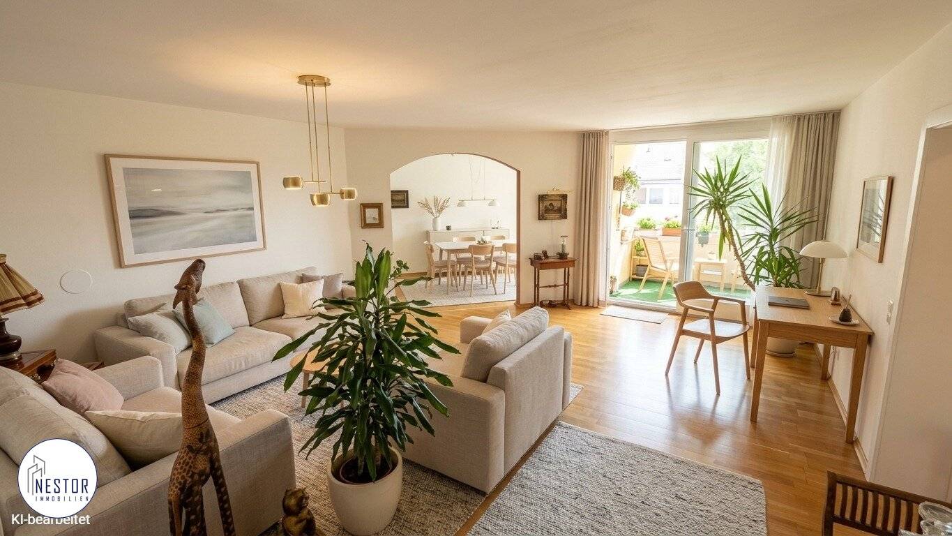 Neuer Preis! Stilvolle 4-Zimmer-Wohnung mit Loggia & Garage | Wohnen auf höchstem Niveau in Wien