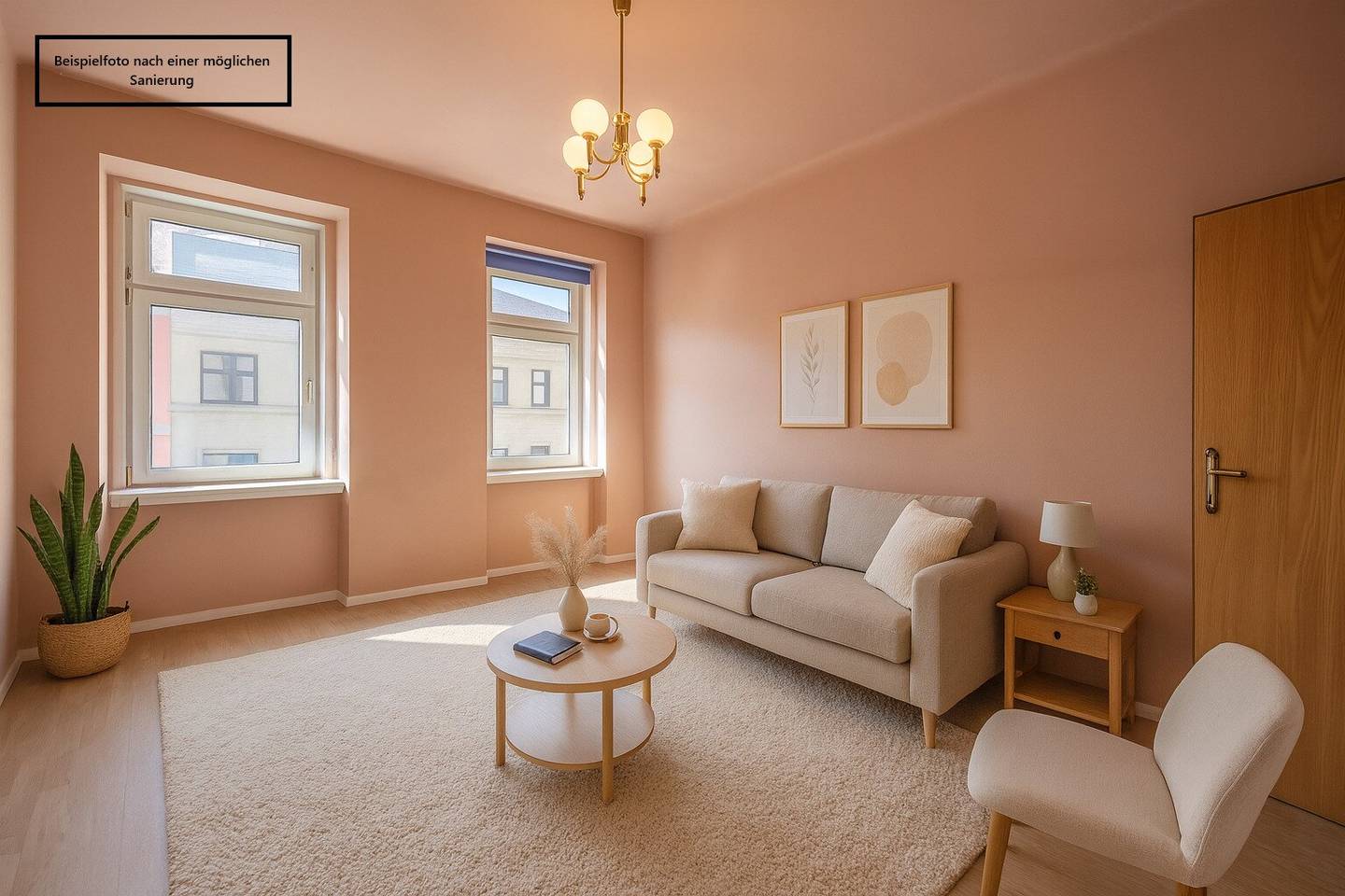 ++NEW++ Creative project wanted? 1.5 room old building apartment with charm and potential