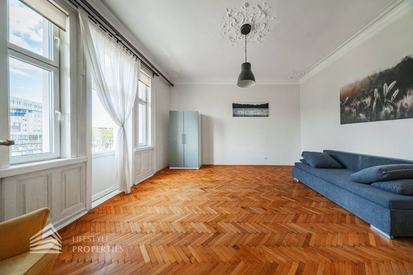 Wohnung im Stilaltbau nahe Westbahnhof möbliert