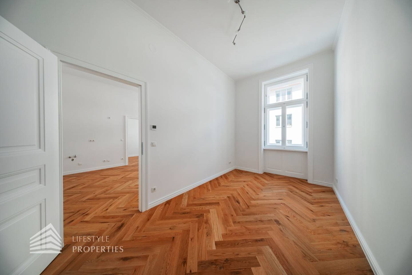 First occupancy old building near Westbahnhof