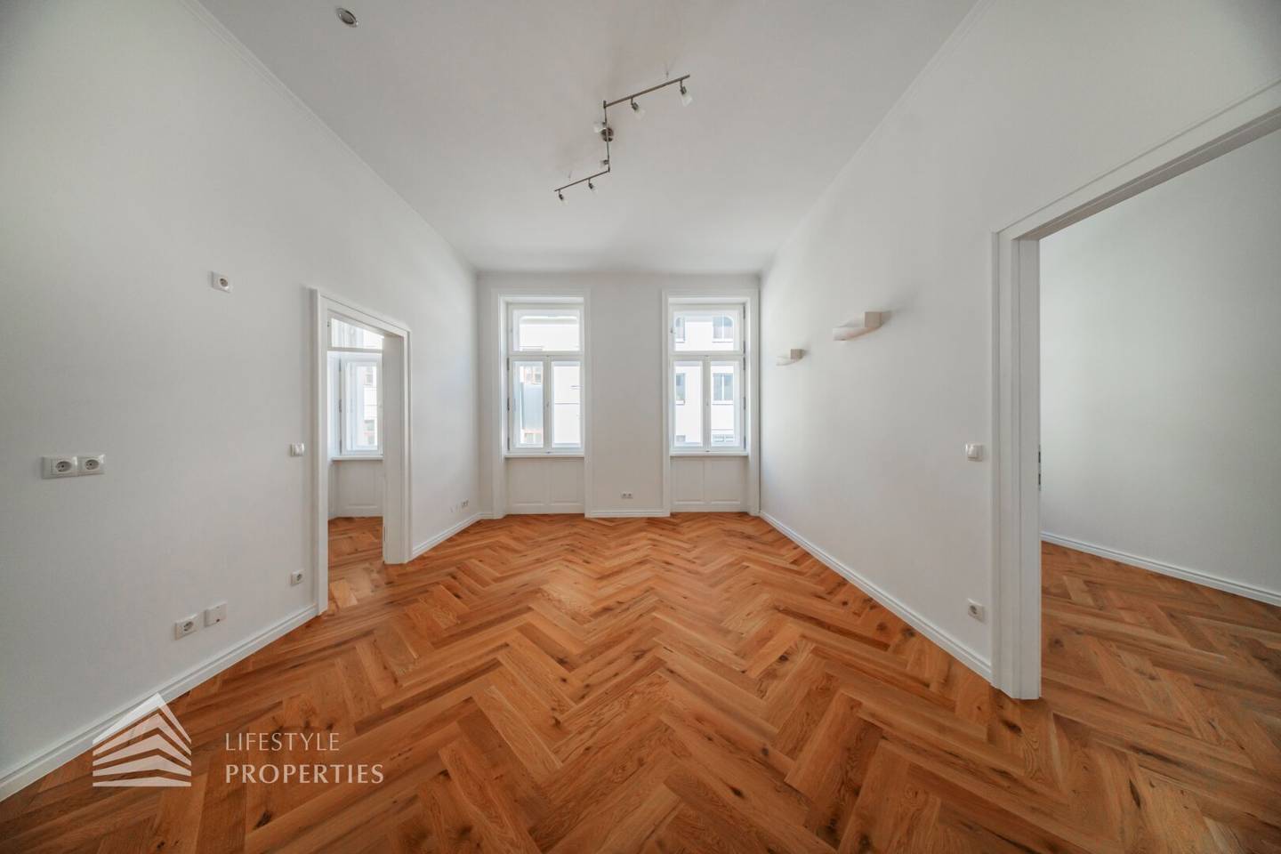 First occupancy old building near Westbahnhof