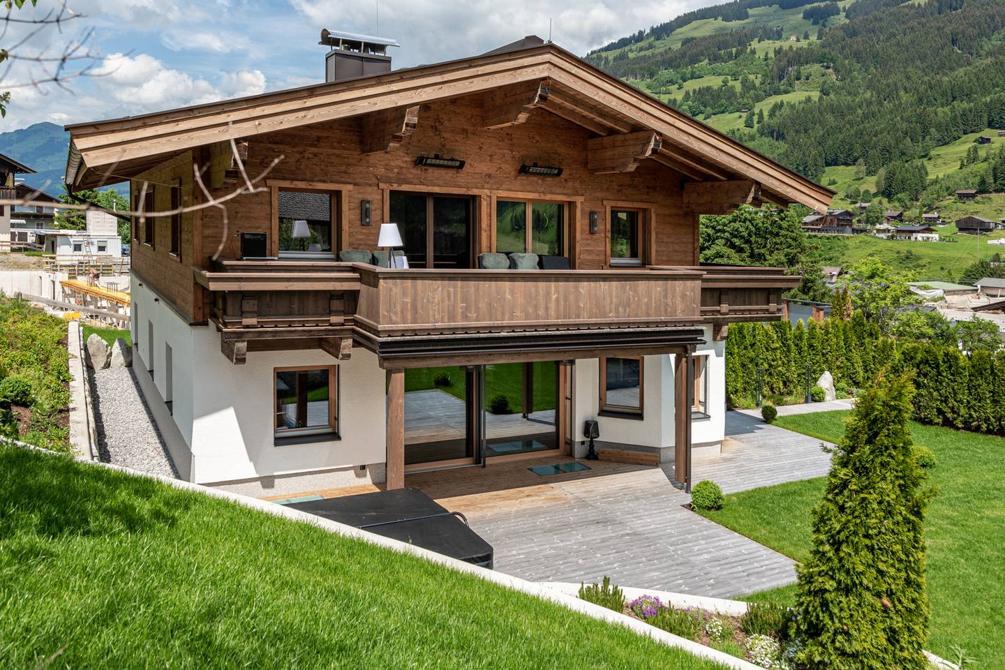 Dachgeschosswohnung Liftnähe Skigebiet Terrasse