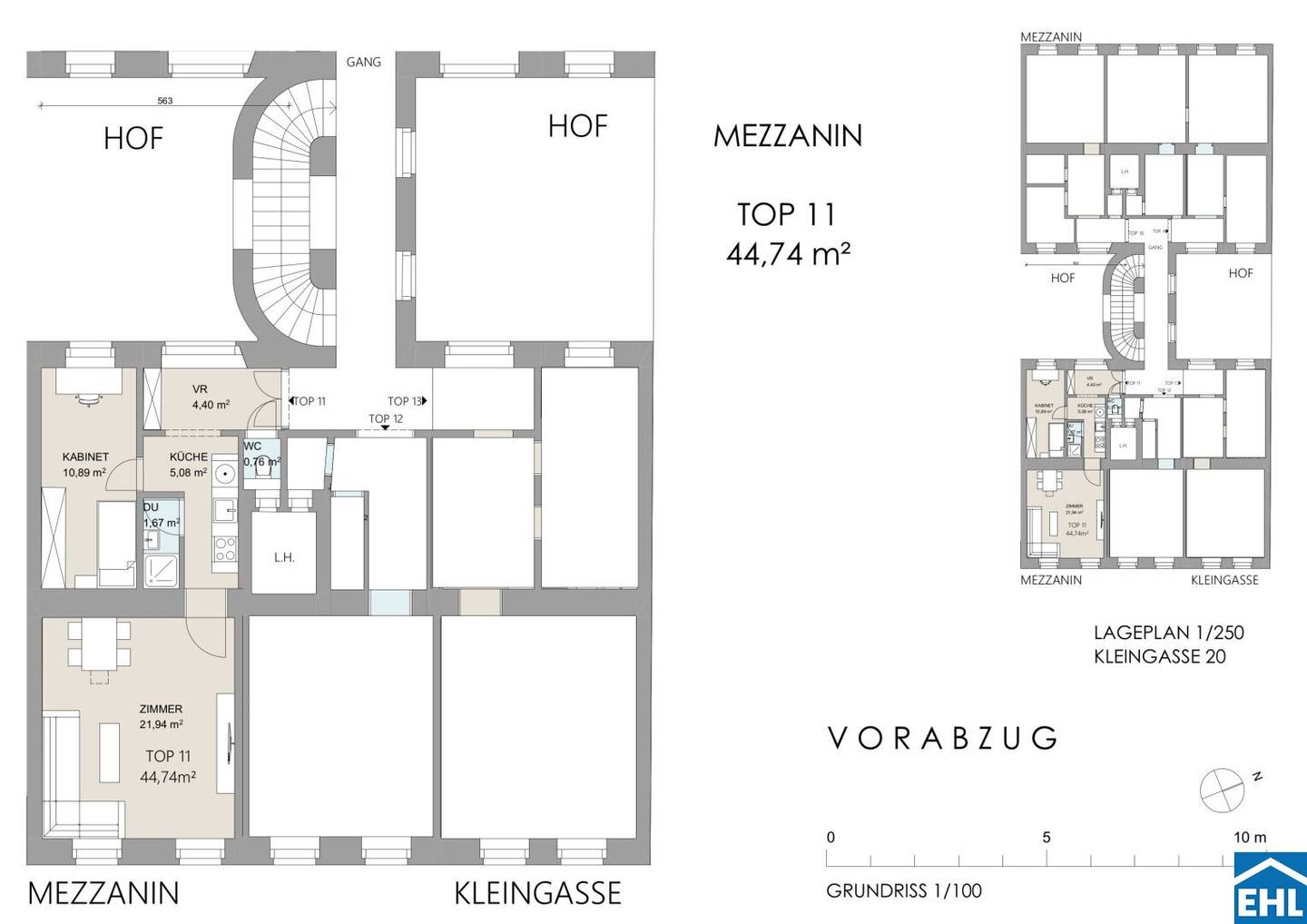 Altbauwohnung ruhige hoflage nahe U Bahn