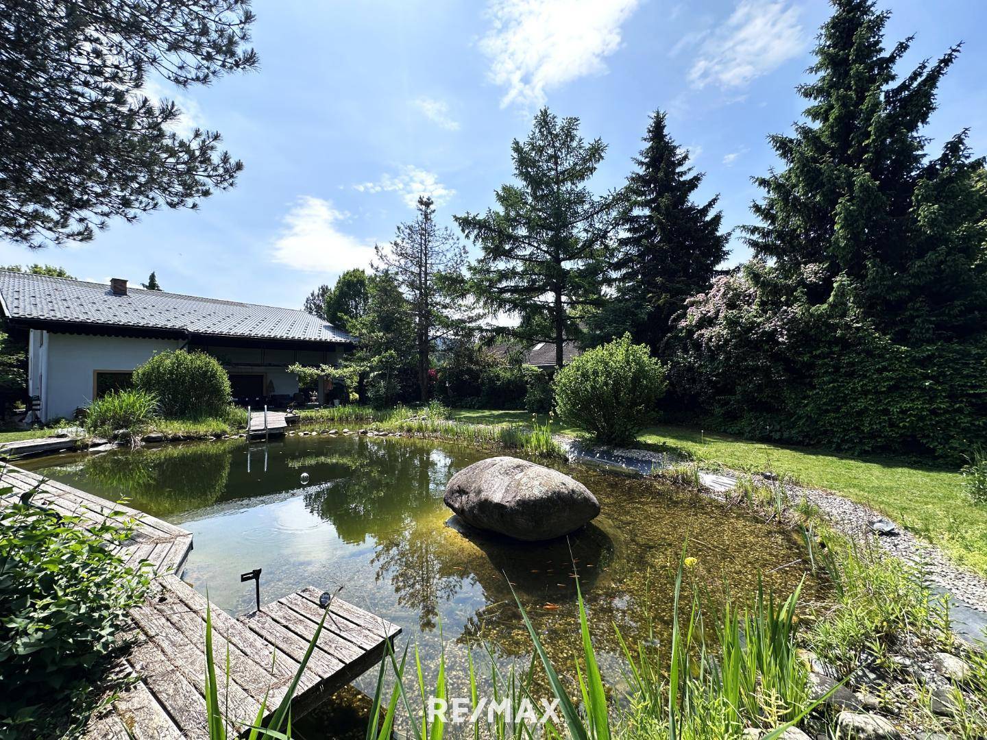 Einfamilienhaus in Bleiburg mit Gartenparadies und Naturteich, 190 m²