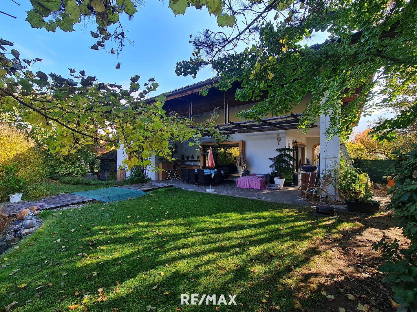 Einfamilienhaus in Bleiburg mit Gartenparadies und Naturteich, 190 m²
