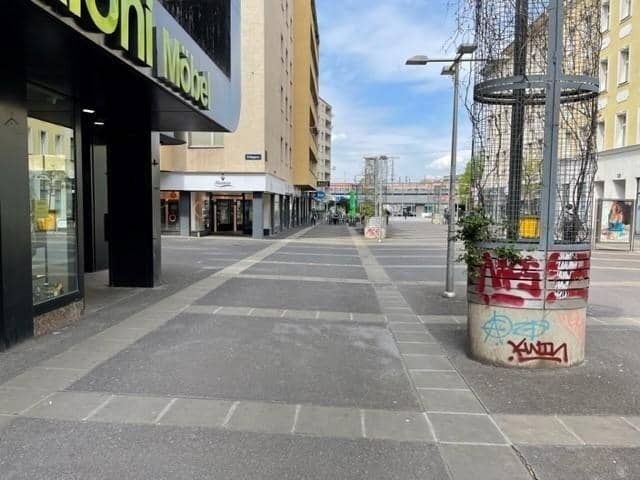 Anlegerwohnung in Fußgängerzone nahe Hauptbahnhof