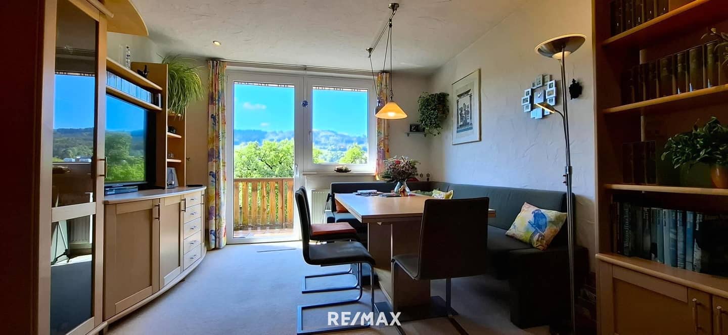 Apartment with unobstructed mountain view and south facing balcony