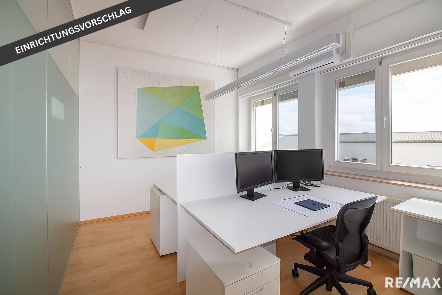 Gewerbefläche Büro 128 m² klimatisiert in Unterweitersdorf nahe A7/S10