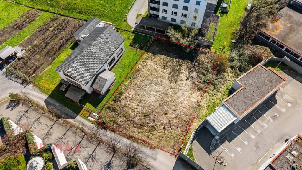 Baugrundstück in Dornbirn, zentrale Lage – 816 m², eigenheimgeeignet