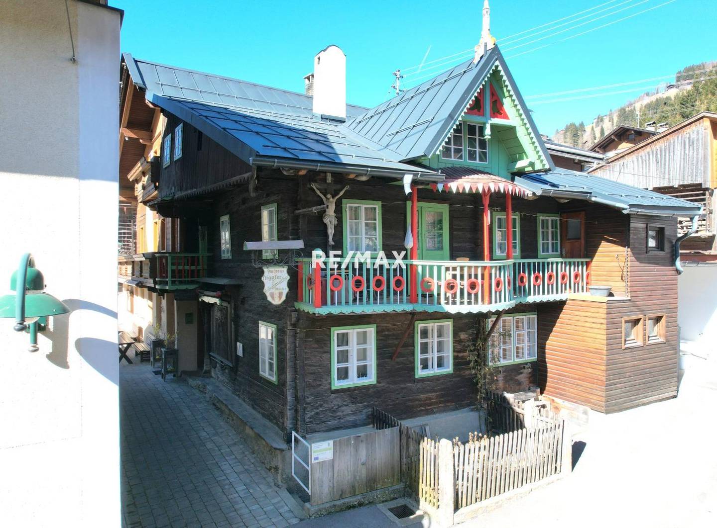 Ferienhaus in Liesing im Lesachtal, 105 m², 2 Balkone, Kaminlage