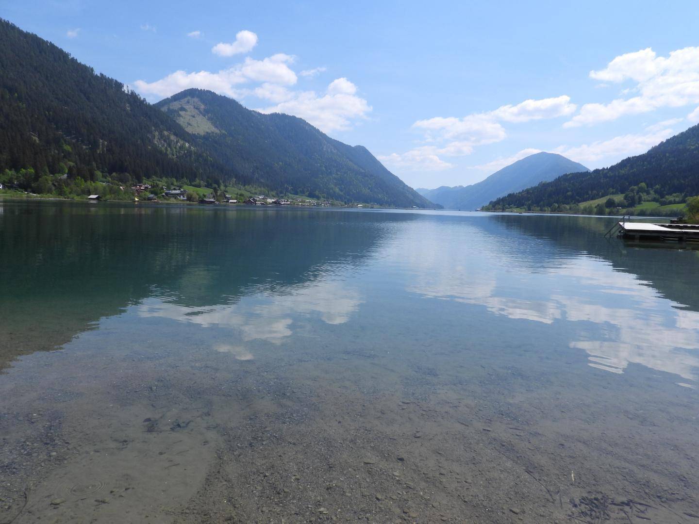 2 Seegrundstücke am Weissensee mit direktem Seezugang und Natur pur