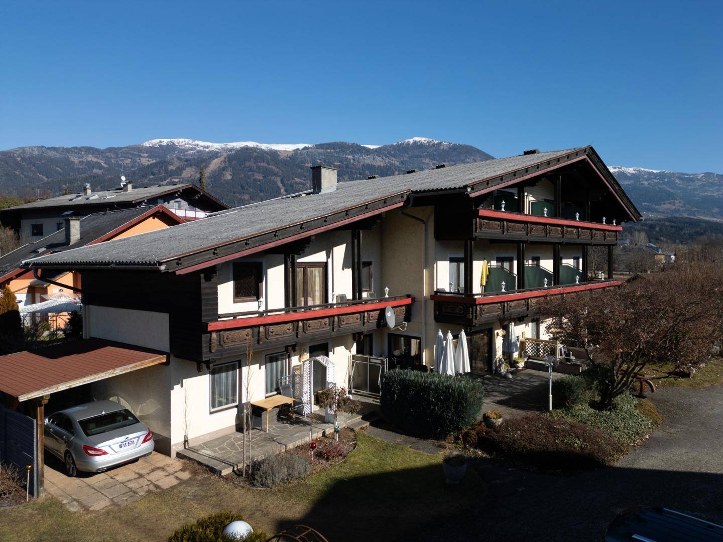 Einfamilienhaus mit privatem Badesteg am Millstätter See in Seeboden