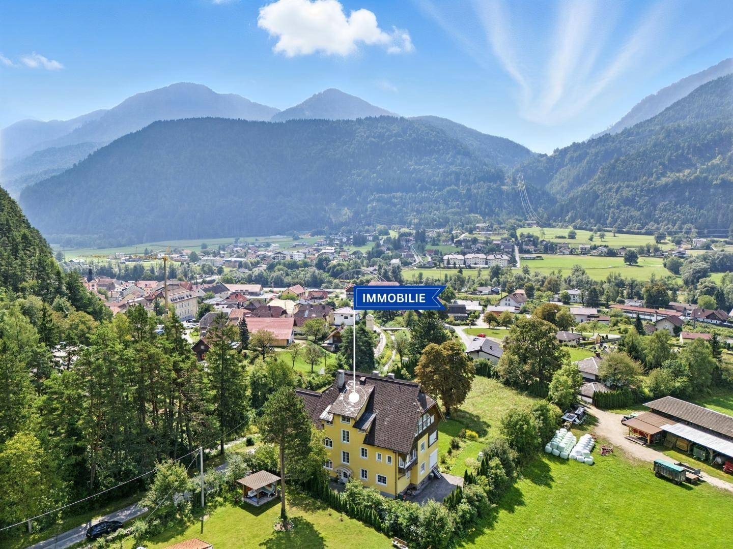Villa in Oberdrauburg – renovierte Jahrhundertwende mit 14 Appartements