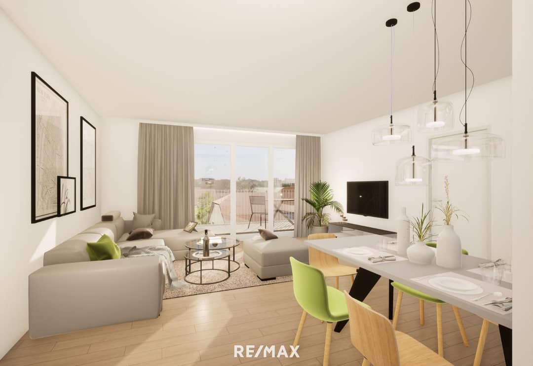 Neubau Wohnung mit zwei Loggien im Stadtzentrum