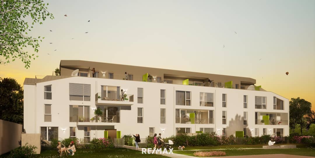 Wohnung im Stadtzentrum Neubau Erstbezug Loggia