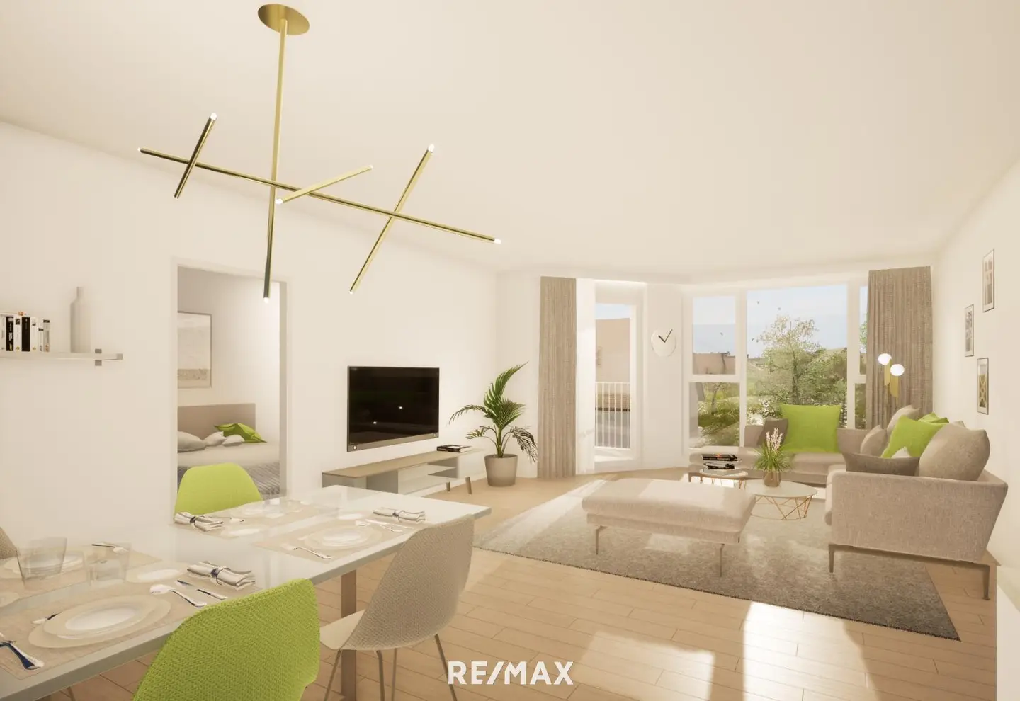 Barrierefreie Erdgeschosswohnung mit Loggia und Tiefgarage