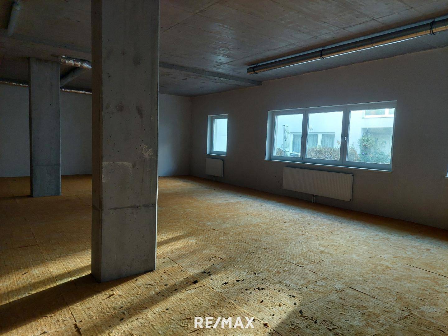 Zentrale Ordination in Hofstetten - 147 m² Edelrohbau, Praxisfläche