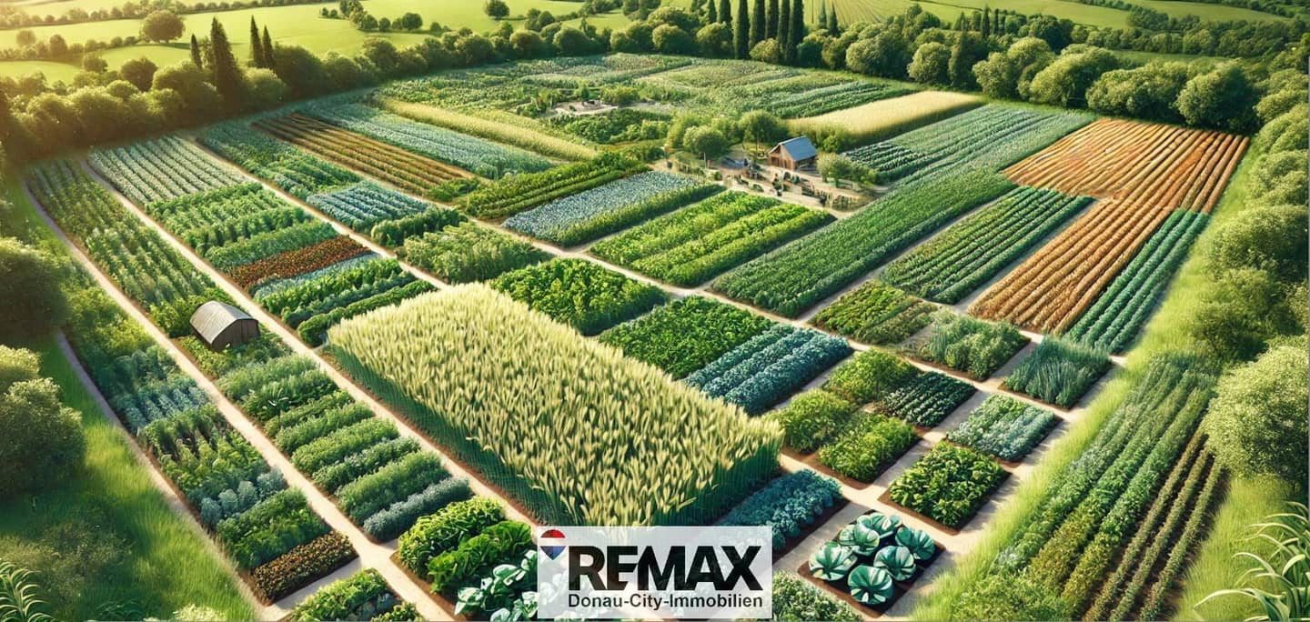 Bio-Landfläche in Himberg nahe Wien, 3,89 ha, Bio-zertifiziert