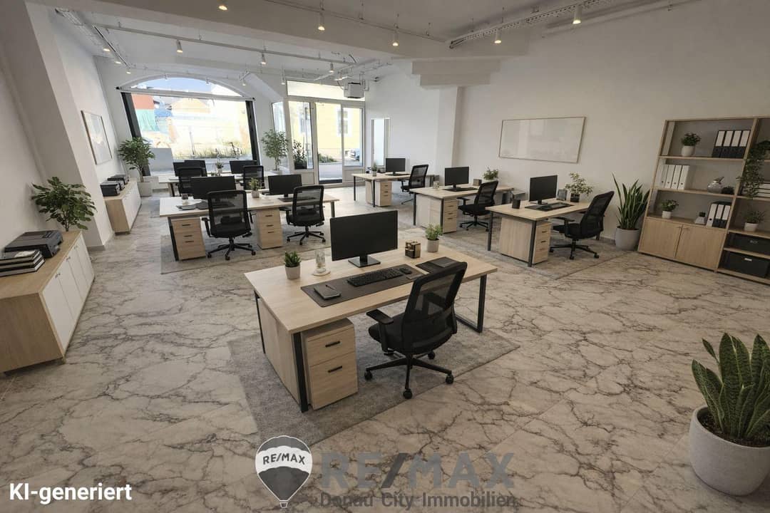 Attraktives Büro im Zentrum von Tulln – 180 m², 2 Zimmer, zentral