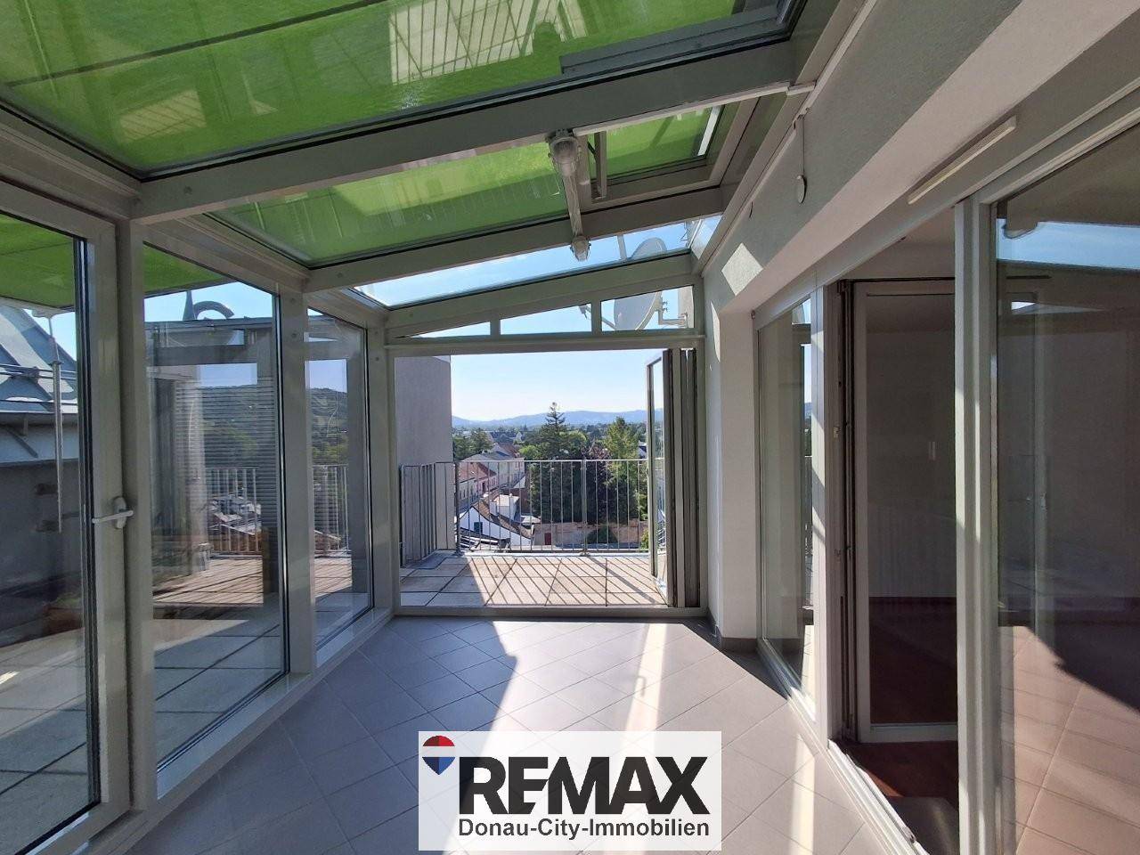 Penthouse mit Dachterrasse Bisambergblick