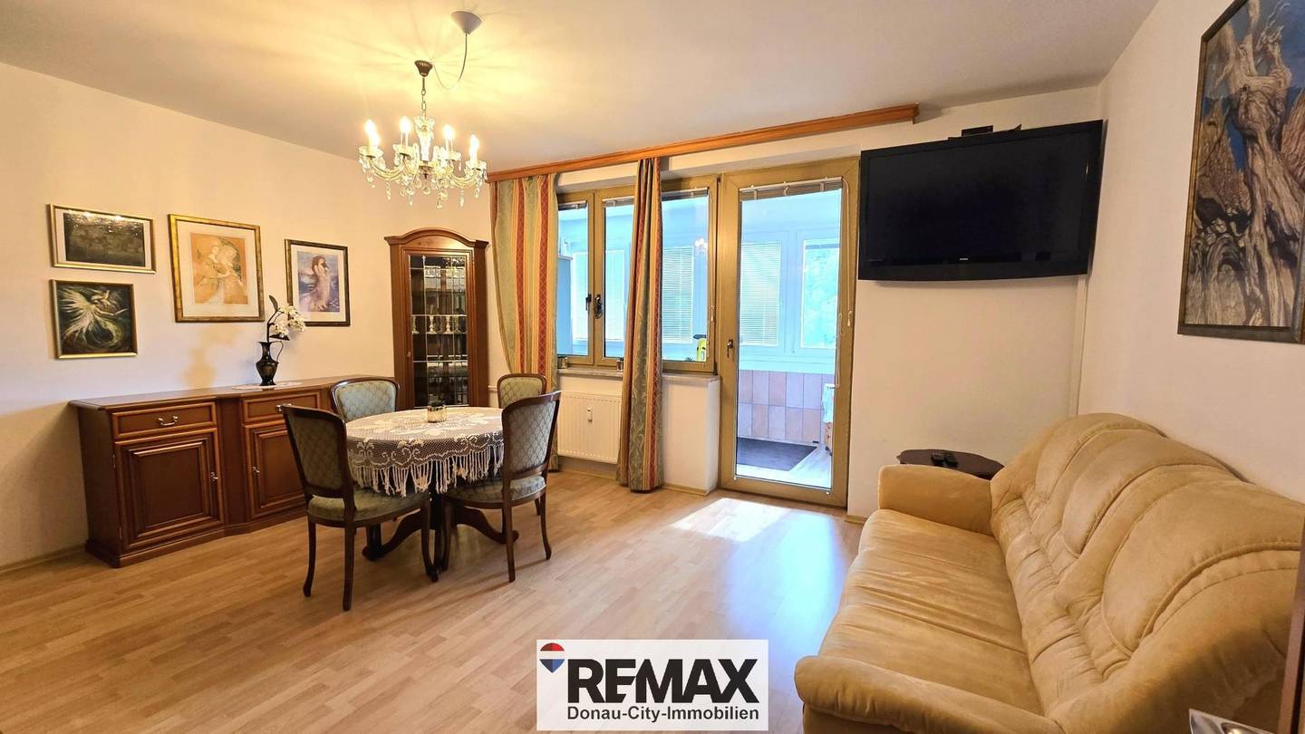 Barrierefreie Wohnung mit verglaster Loggia
