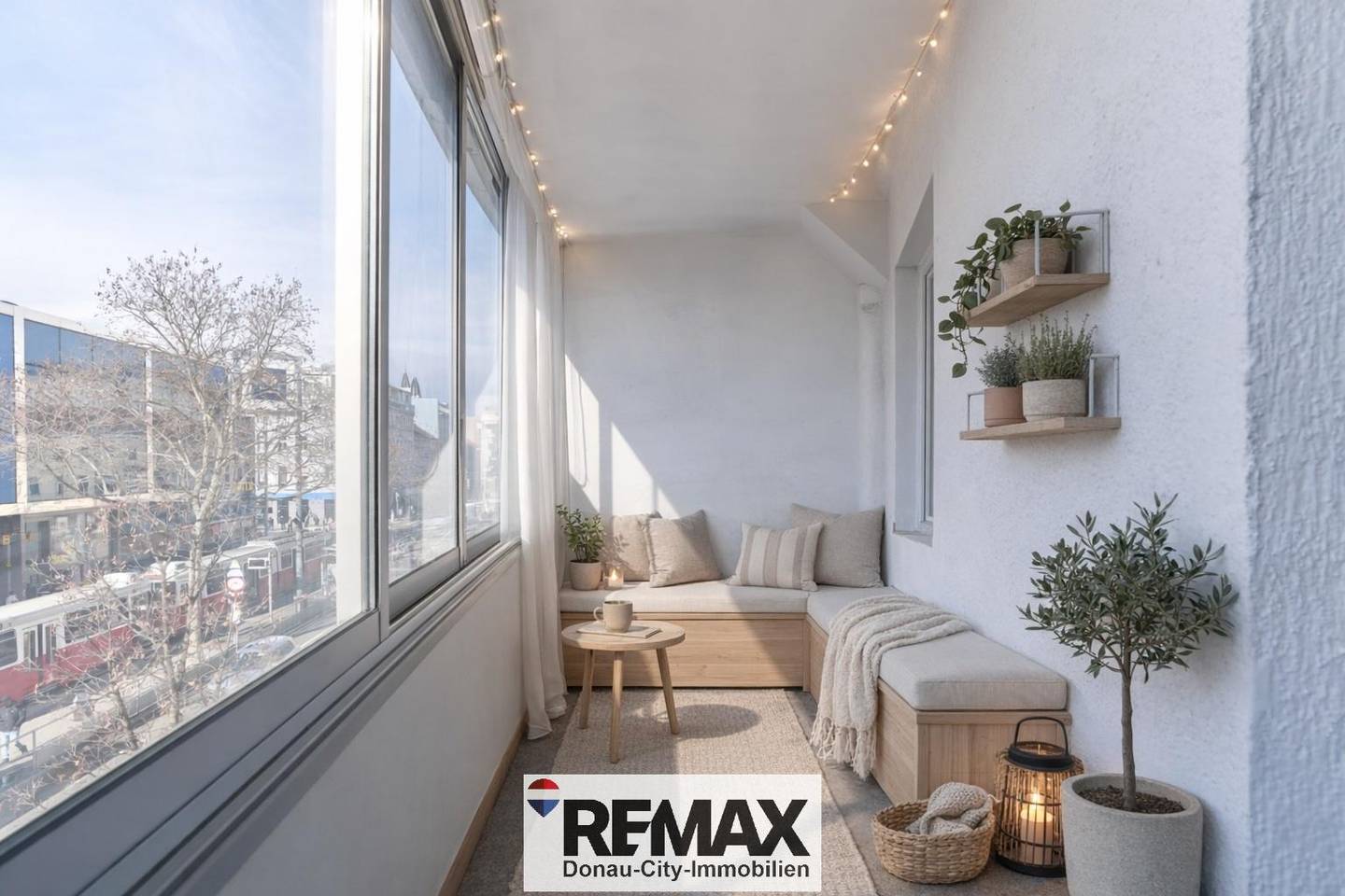 Recently modernized apartment with loggia near U3