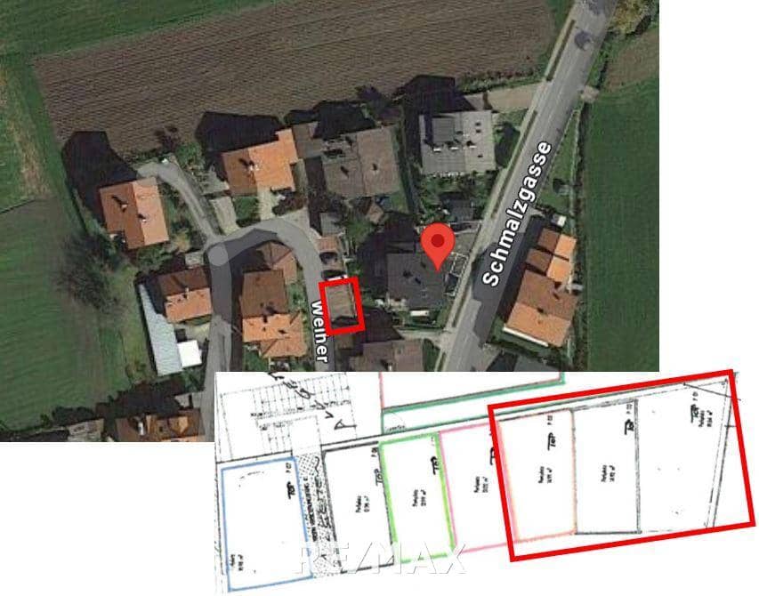 3 Parkplätze in Tulfes, Schmalzgasse – ruhige Abstellflächen zentral