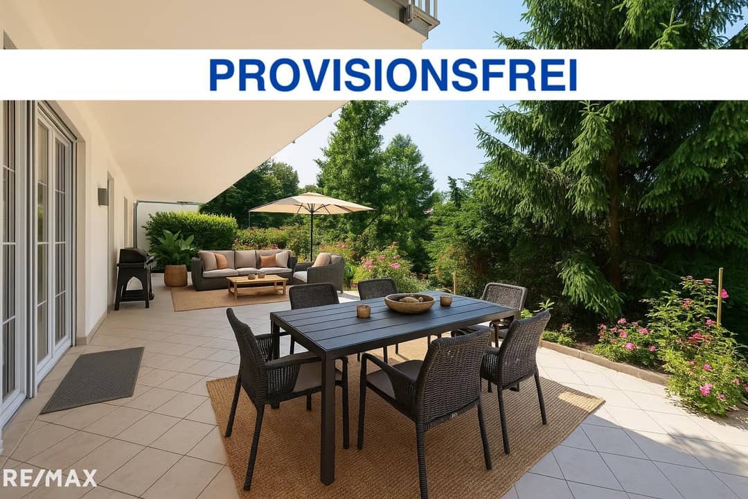 Provisionsfrei Wohnung mit Eigengarten in Mariatrost