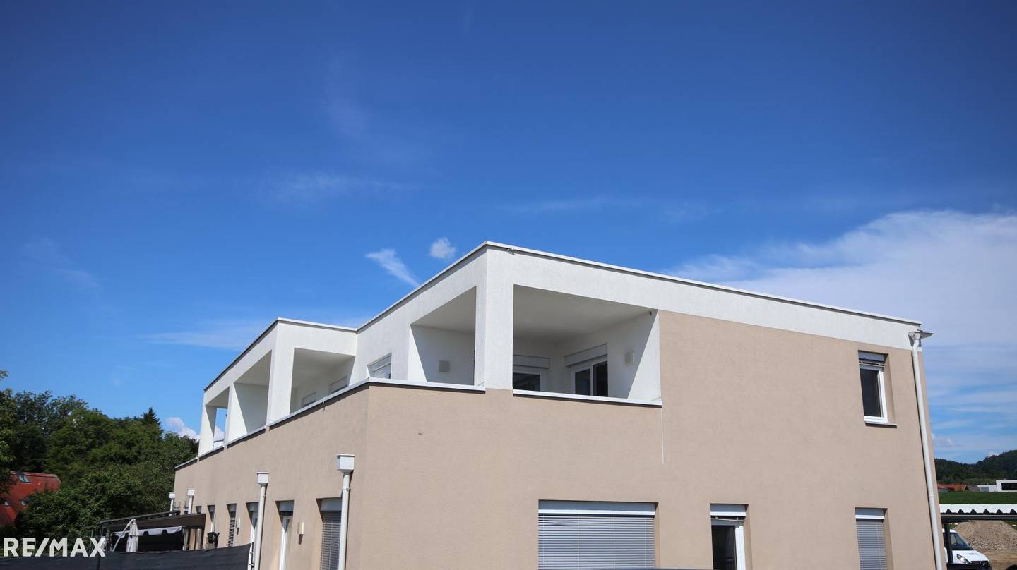 Apartment with a large south facing terrace and a modern floor plan