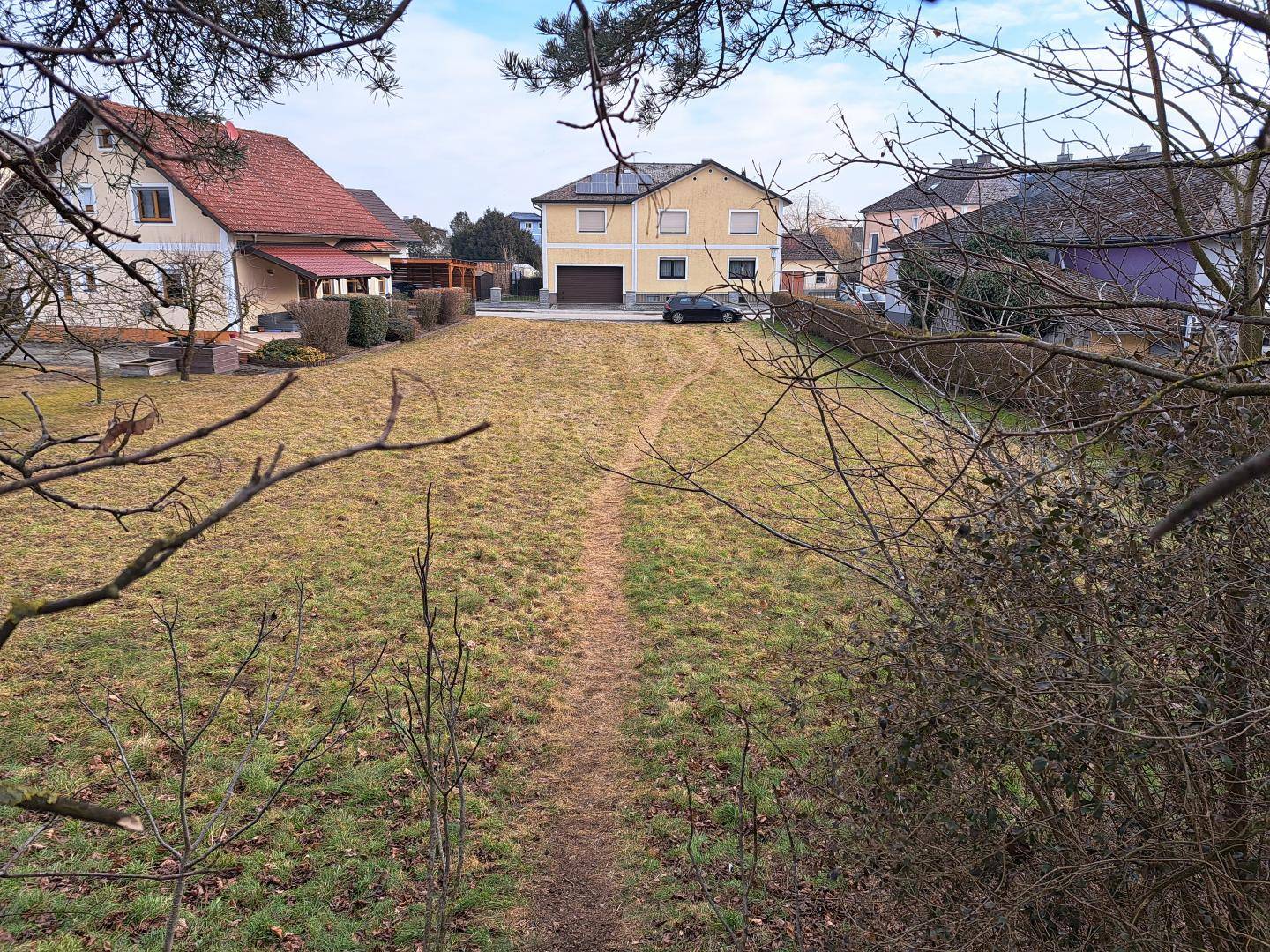 Baugrund am Stadtrand von Amstetten – 567 oder 1134 m², kein Bauzwang