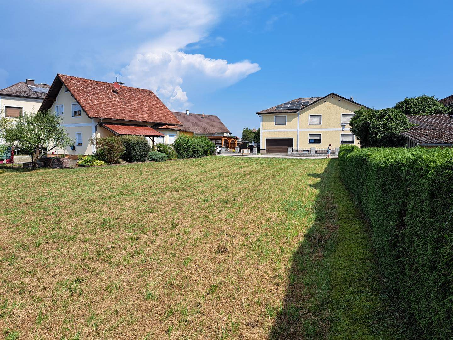 Baugrund am Stadtrand von Amstetten – 567 oder 1134 m², kein Bauzwang