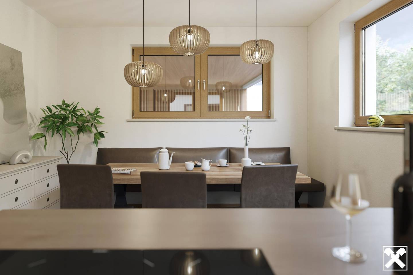Neubau-Haus in Stegersbach – 149,5 m², 3 Zimmer, Terrasse & Carport