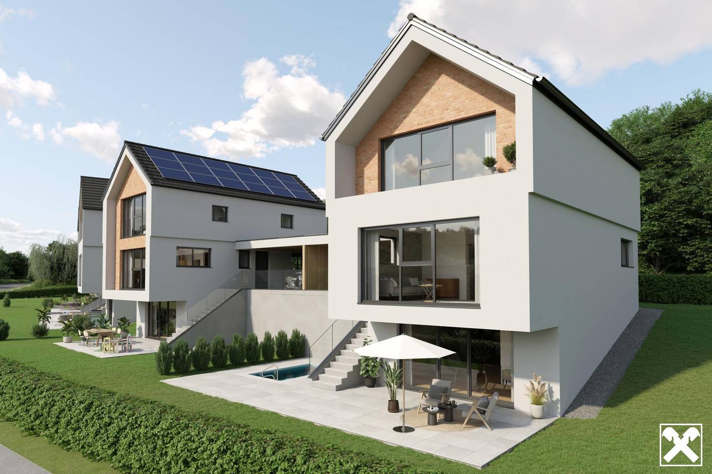 Neubau-Haus in Stegersbach – 149,5 m², 3 Zimmer, Terrasse & Carport