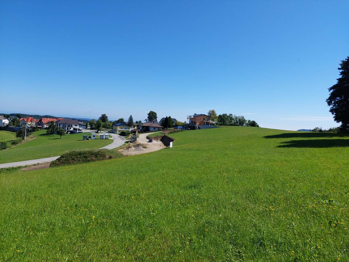 4 Baugründe mit traumhafter Aussicht