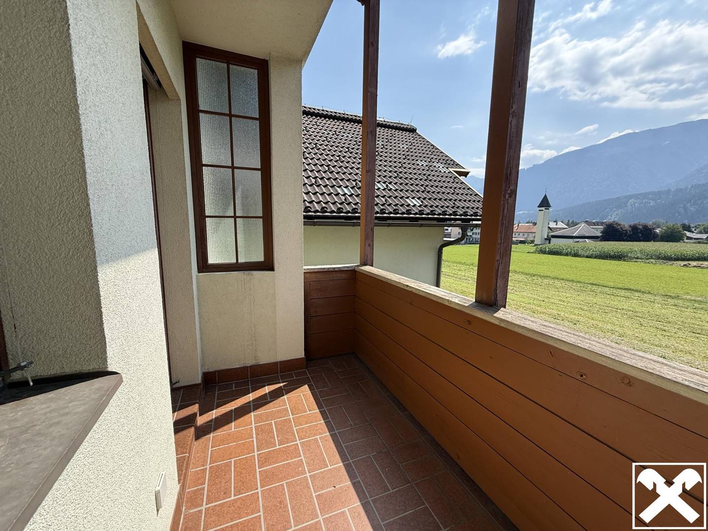 Wohnung nahe Zentrum Balkon Alpenblick