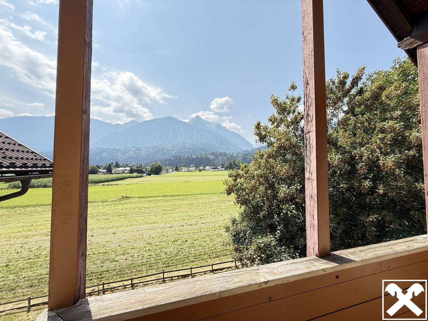 Wohnung nahe Zentrum Balkon Alpenblick